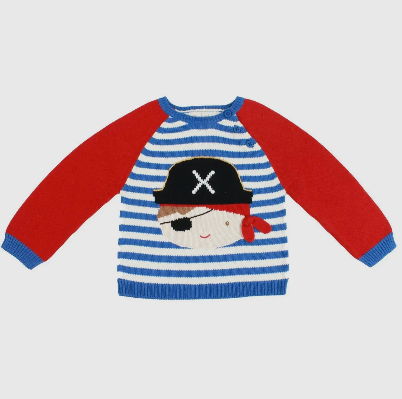 Boy Pirate Knit Sweater