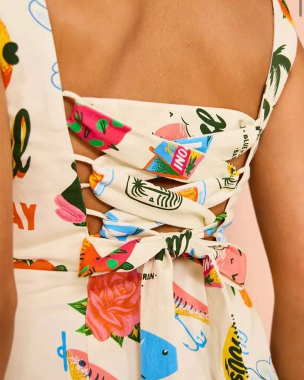 Sunset Beach Mini Dress