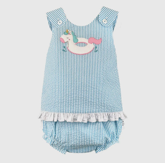 Girl Unicorn Bubble Set